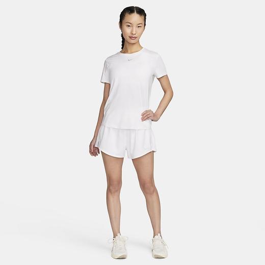 Nike/耐克ONE女子速干短袖上衣夏季新款反光透气T恤FN2799-100 商品图4