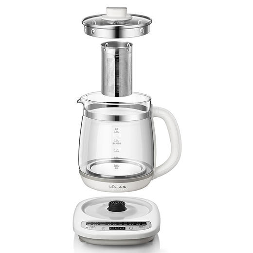 小熊（Bear）养生壶煮茶器烧水壶电热水壶迷你玻璃花茶壶保温热奶壶 YSH-C18Z2 商品图6