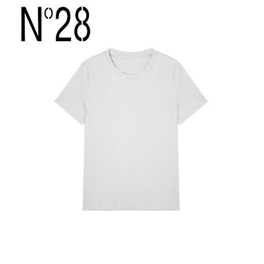 N°28 【匹马棉贵妇T】春款百搭T恤纯色休闲正肩短袖9A21T030 商品图1