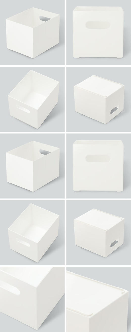 收纳盒CLANE HALF WH 商品图4