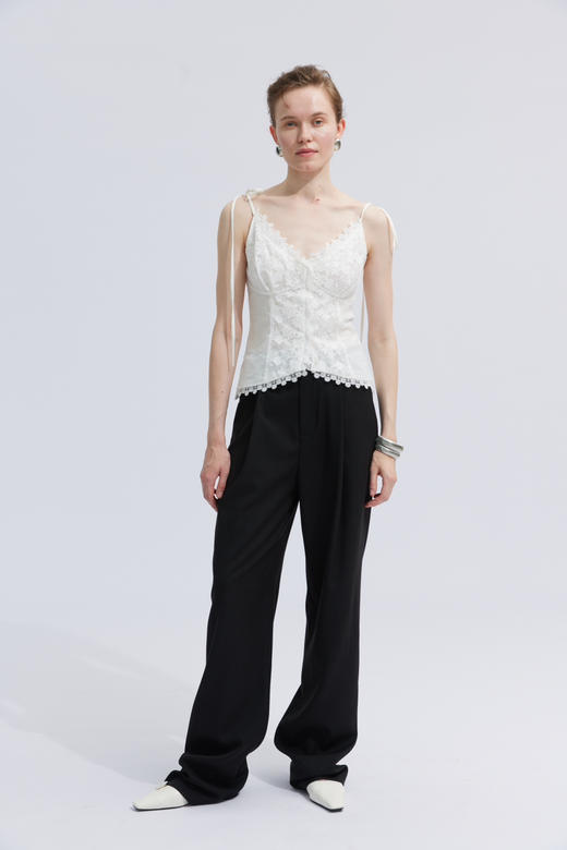 蕾丝系扣吊带 商品图0