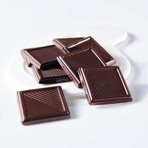 【美味醇香】金六洲 纯黑巧克力 130g 0蔗糖原滋原味 商品图2