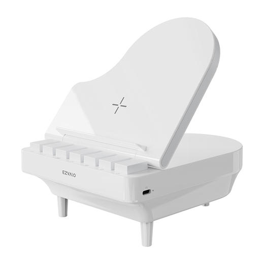 EZM2408A-WH 几光无线充电音乐台灯-青春版 商品图0