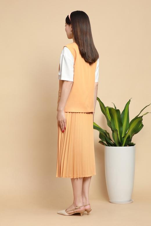 amadella 无袖马甲压褶半裙套装 11803 商品图2