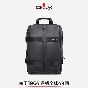 Echolac/爱可乐 多功能双肩包 时尚商务书包男通勤旅行背包大容量CKP834