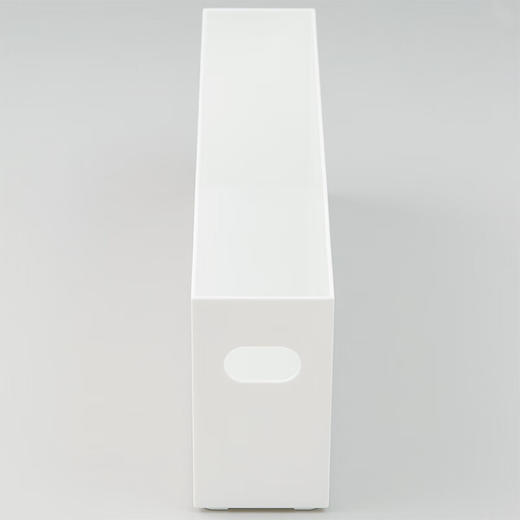 收纳盒CLANE LOW窄型 WH 商品图3