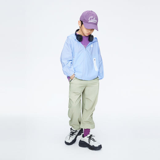 男女童轻薄防晒外套新款安奈儿童装实体店同款AM425601 商品图5