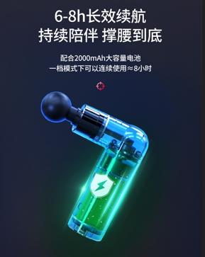 杞冠臻选 | 西屋Westinghouse筋膜枪 按摩仪 MA14 百年老品牌 多模式 全家可用 商品图2