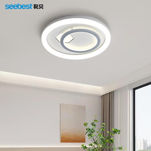 极光-厚板卧室灯 商品图0