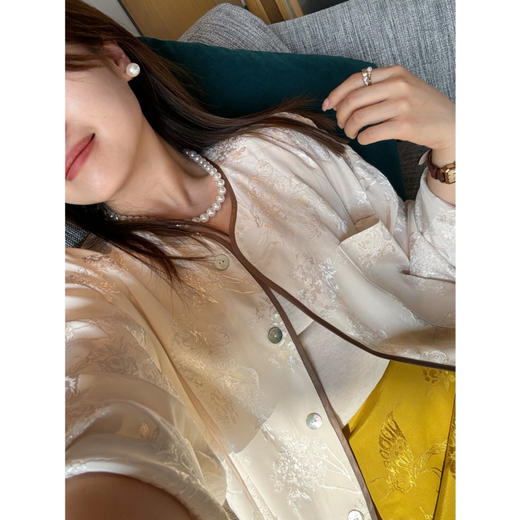 25特价 2404301   国风提花衬衫 商品图4