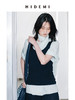 HIDEMI 极简丝巾设计感多穿式廓形衬衫上衣 商品缩略图1