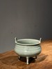 官窑釉青瓷三足双耳鼎式炉，顺丰包邮 商品缩略图0