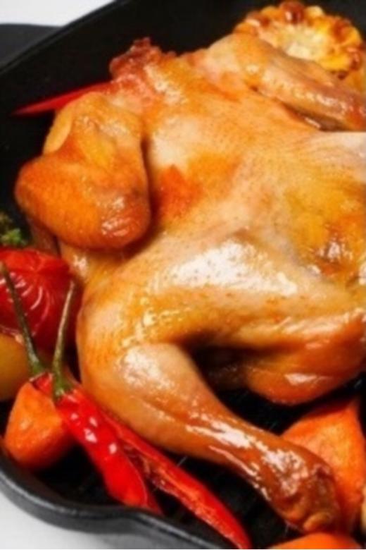 💫【港点湾奥尔良烤鸡】✅1、奥尔良改良风味，🥰12小时腌制，味道绝对秒杀普通烤鸡，超好吃~🌿 2、浓汁➕肉嫩➕爆汁，肉质超级鲜嫩，一点不柴就是香！ 商品图0