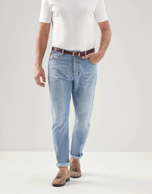 柜5K5！夏季男士薄款天丝弹力牛仔长裤 商品图0