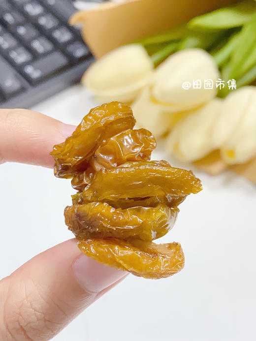 【田园市集阳光玫瑰葡萄干】11斤鲜阳光玫瑰=1斤葡萄果干️！🍎吃完嘴里自带馥郁清新的玫瑰果香气 口感软糯清甜 😋真的比新鲜葡萄还好吃 ✨ 商品图3