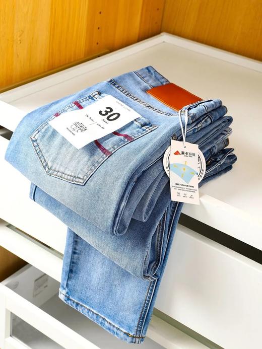 柜5K5！夏季男士薄款天丝弹力牛仔长裤 商品图1