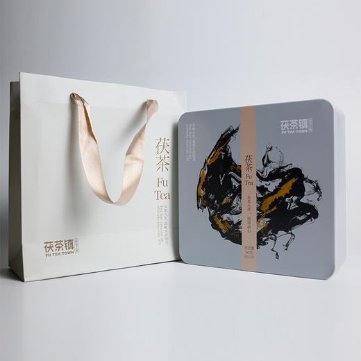 拍一发二】茯生记 茯茶礼盒茯茶镇】陕南优质一级大叶种黑毛茶 商品图2