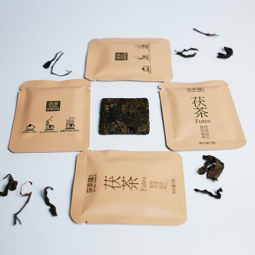 拍一发二】茯生记 茯茶礼盒茯茶镇】陕南优质一级大叶种黑毛茶 商品图6