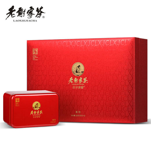 老谢家茶手工捏尖特级太平猴魁260克徽韵礼盒 商品图0