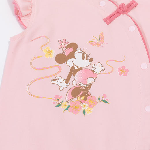 新中式夏款女童侧开连体衣ZD2DL004 商品图3