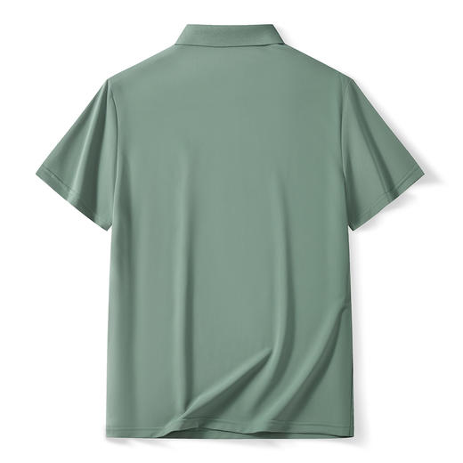 【空调凉感】罗蒙网眼冰丝polo衫男士短袖速干商务中老年爸爸装t恤男 商品图4