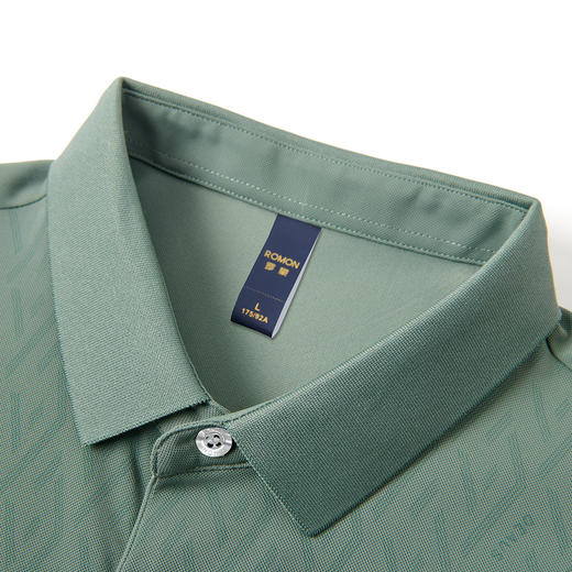 【空调凉感】罗蒙网眼冰丝polo衫男士短袖速干商务中老年爸爸装t恤男 商品图5