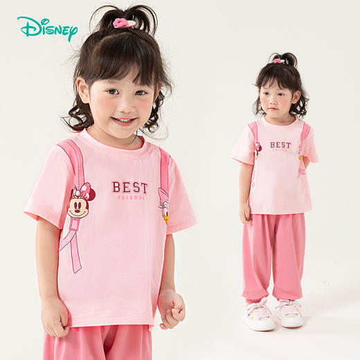 迪士尼24年女童短袖套装ZD2DT024 商品图2