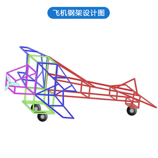 逐梦蓝天主题团建多人造飞机拓展游戏道具户外团队活动培训器材 商品图4