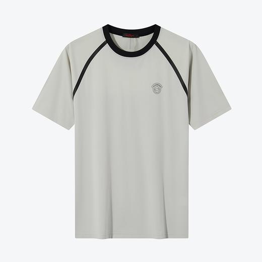 【瞬间凉感】柒牌弹力短袖T恤男夏季新款运动户外休闲圆领上衣薄	126T72340 商品图4