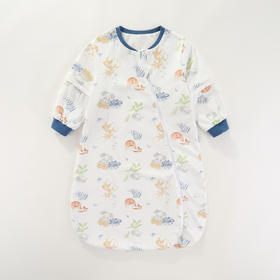 【舒软凉爽 整晚安睡】婴儿睡袋春夏薄款纯棉儿童一体式长袖防踢被幼儿宝宝夏天四季通用