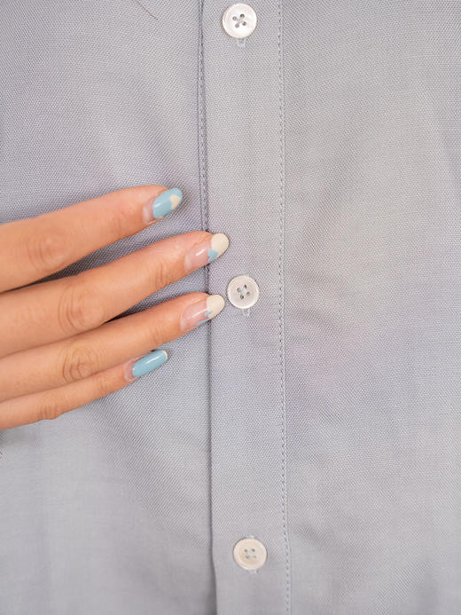 女士复古抽绳衬衣 商品图4