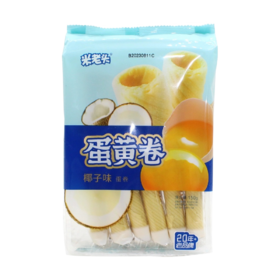 (00107)米老头蛋黄卷（椰子味/香橙味）150g