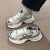 【轻盈舒适不磨脚！百搭厚底老爹鞋】2025年 春夏款百搭轻便增高跑步鞋，学生潮流炸街网面透气运动鞋休闲鞋L 商品缩略图2