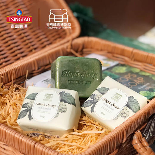 【青岛啤酒博物馆】啤酒花精油皂110g 青岛啤酒 官方文创 商品图1