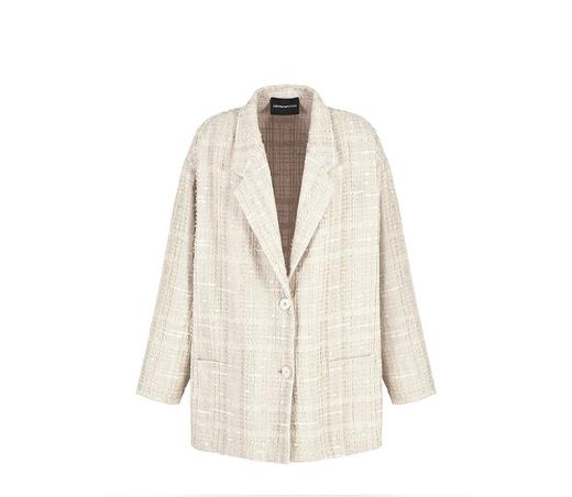 E ARMANI 休闲西服女  3D2B842NFZZ-F126 白色. 商品图0