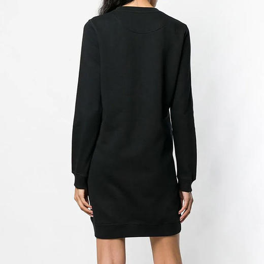KENZO 高田贤三 女士大虎头徽标棉质长袖卫衣裙 黑色 F952 RO835 4XA 99 商品图2