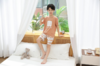 【单件6折/2件5折】【秀黛】男童圆领印花短袖套装男童夏季睡衣L2441006T【门店同款】 商品缩略图0