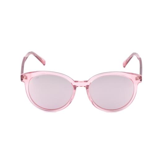 210846191012001	眼镜生活LOHO  LOHO 太阳镜男墨镜男驾驶眼镜时尚飞行员蛤蟆镜潮人偏光太阳镜（透明粉） 商品图0