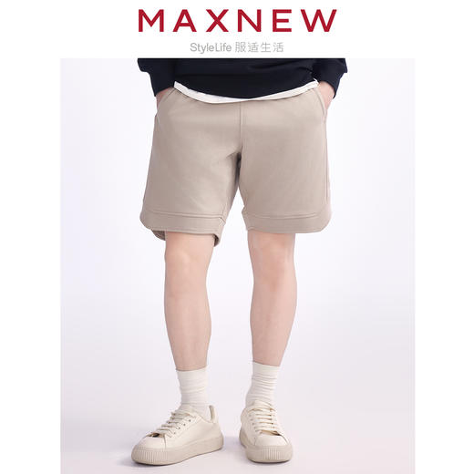 【短裤】男装棉感灵动篮球五分裤 1N2114104 商品图0