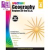 【中商原版】光谱练习册 地理 四年级 Spectrum Geography Grade 4 英文原版 进口图书 小学教辅参考书 Carson Dellosa 商品缩略图0