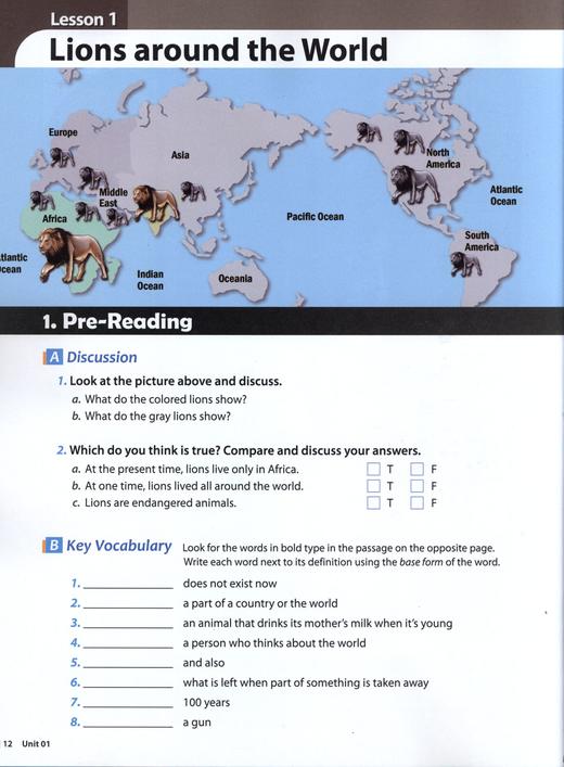 【五一节后发货】Reading Town/world  英文原版阅读教材 商品图10