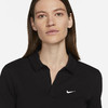 Nike/耐克短袖深V针织衫运动短款修身透气T恤POLO衫女DV7885-010 商品缩略图2