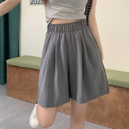 【超显瘦❗️山本五分A字短裤】高腰显高，拉出长腿，又A又飒又帅又美❗️女夏季新款薄款外穿宽松休闲阔腿直筒中裤子 商品图5