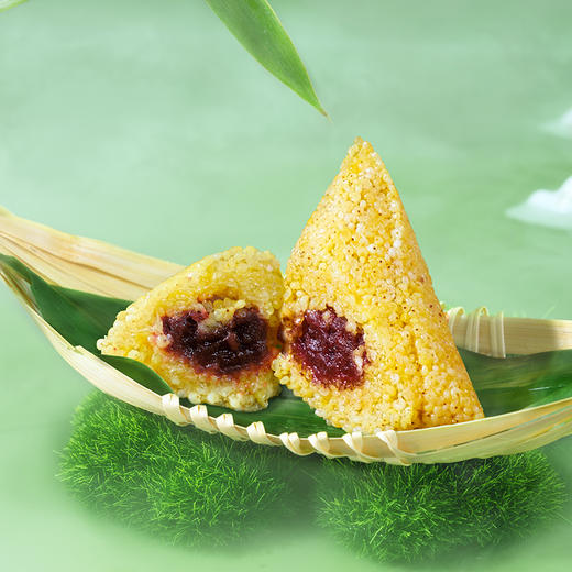 潘祥记粽子官方旗舰店大黄米玫瑰豆沙粽早餐即食端午散粽云南特产 商品图6