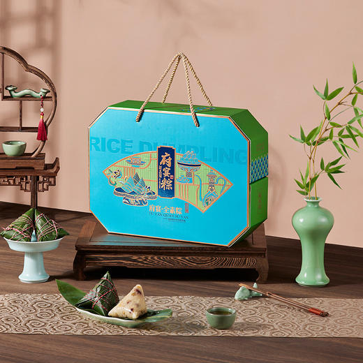 鲜品屋-1.26kg府宴•全素粽礼盒 商品图4