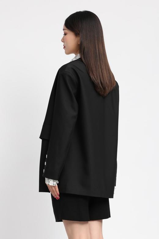 Kai & Kiera 印花拼接单排扣西装外套 11941 商品图2