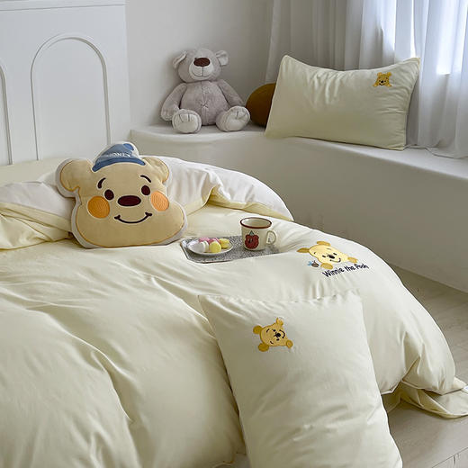 迪士尼A类母婴级刺绣四件套-维尼熊 商品图7