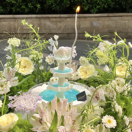 【多比尼鲜花许愿池蛋糕】 商品图4