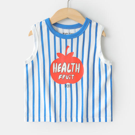 【卡通印花休闲背心】男童纯棉背心夏装夏款童装儿童宝宝小童右欧无袖T恤夏季潮 商品图9