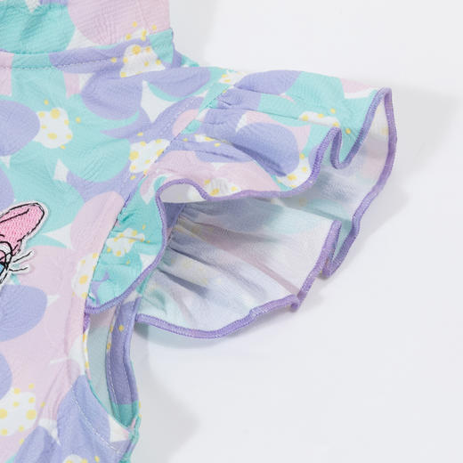 迪士尼夏款女童国风旗袍裙短袖连衣裙ZD2DQ001 商品图6